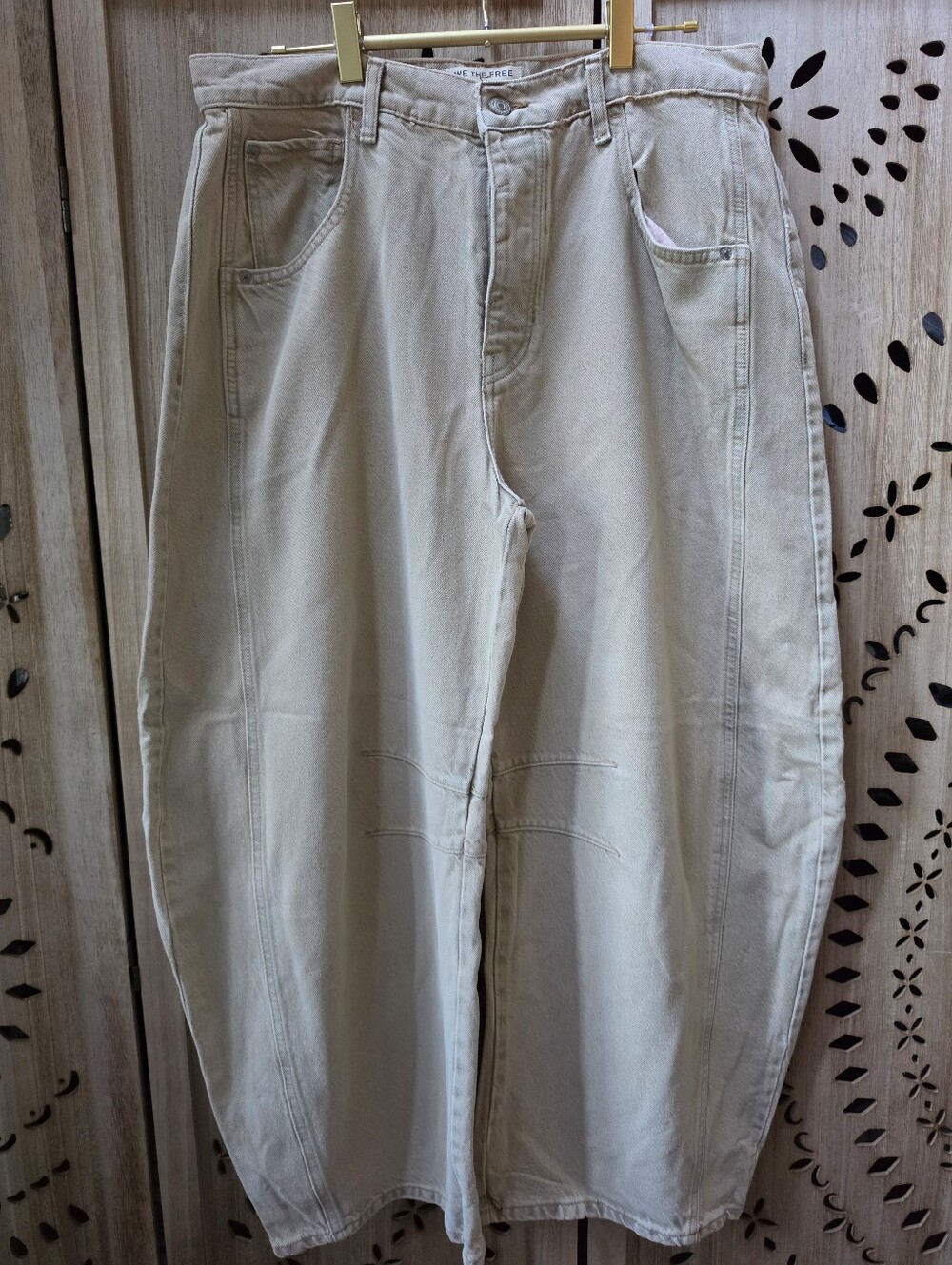 NWOT We The Free Good Luck Mid Rise Barrel Jeans / Current Online - Picture 5 of 11